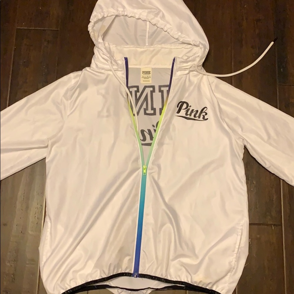 Pink wind breaker